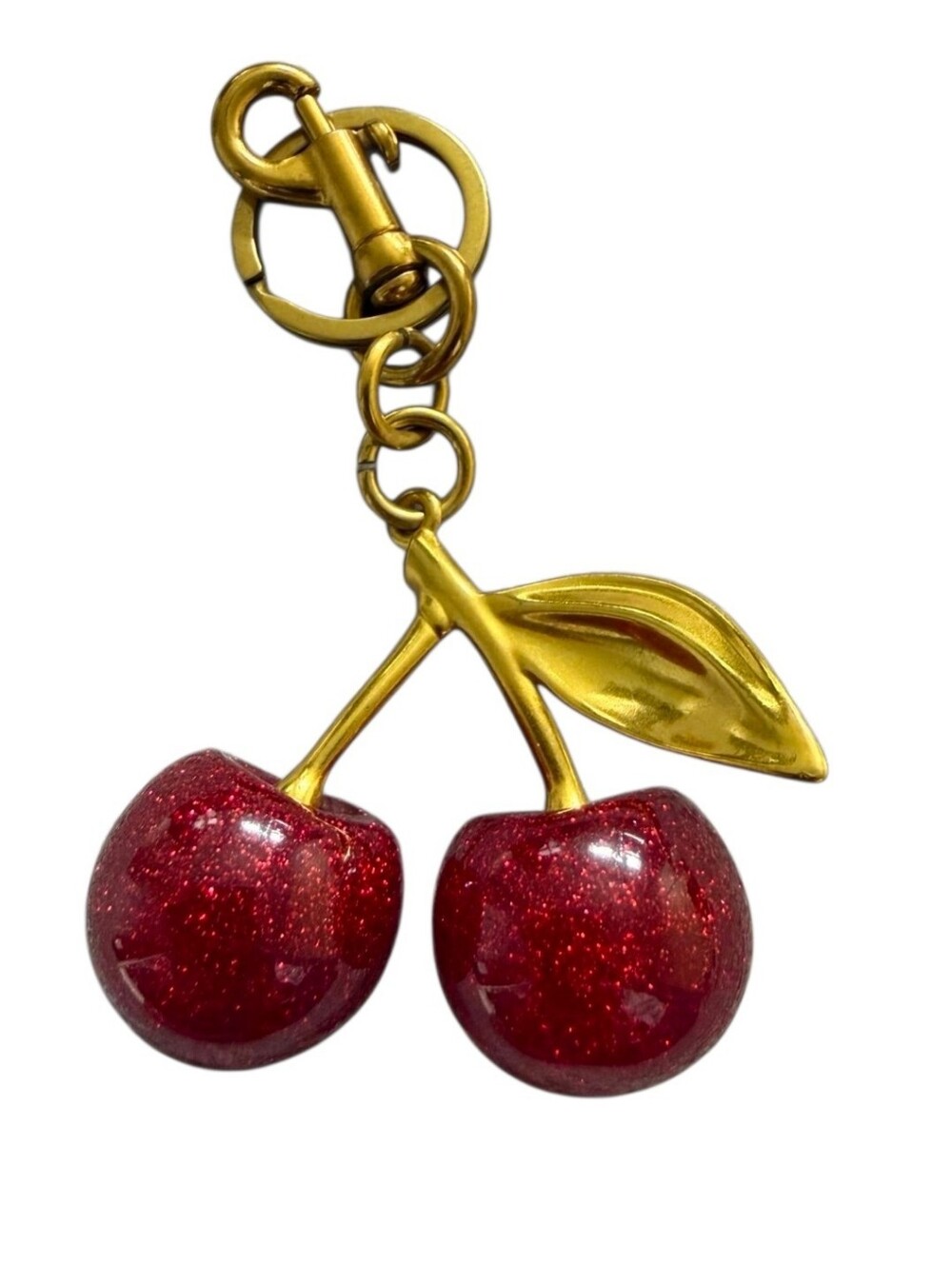Red Cherry Bag Charm